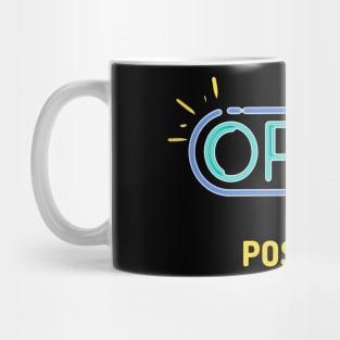 Open Position Artwork 2 Mug